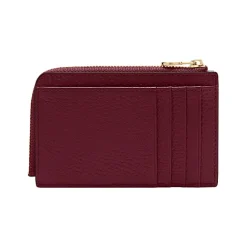 Aigner Wallets-Delia card case burgundy