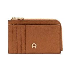 Aigner Wallets-Delia card case cognac brown