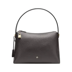 Aigner Bags-Delia hobo bag M night grey