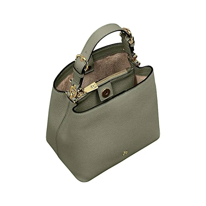 Aigner Bags-Delia hobo bag S moss green