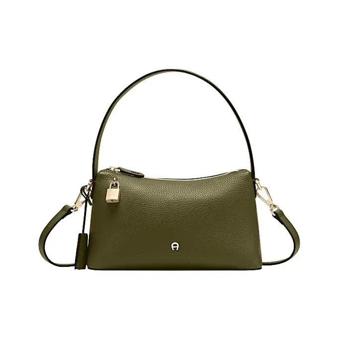 Aigner Bags-Delia hobo bag S dark olive