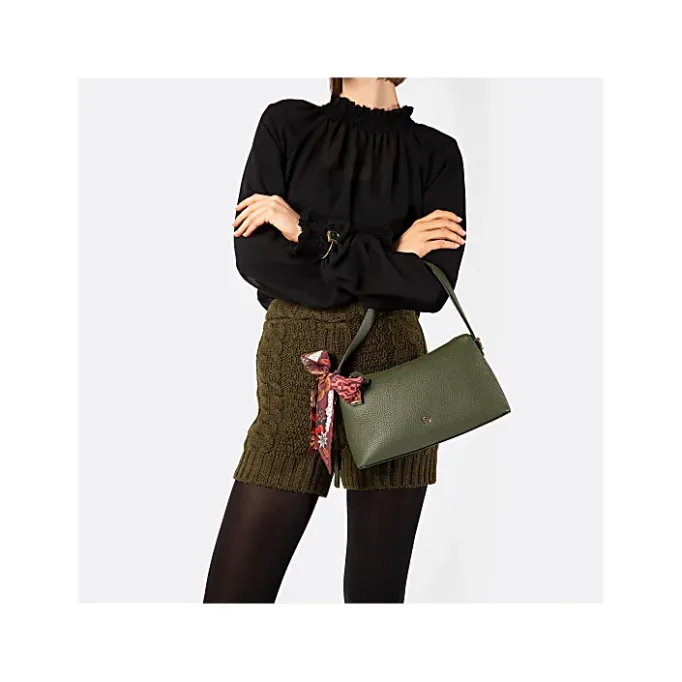 Aigner Bags-Delia hobo bag S dark olive