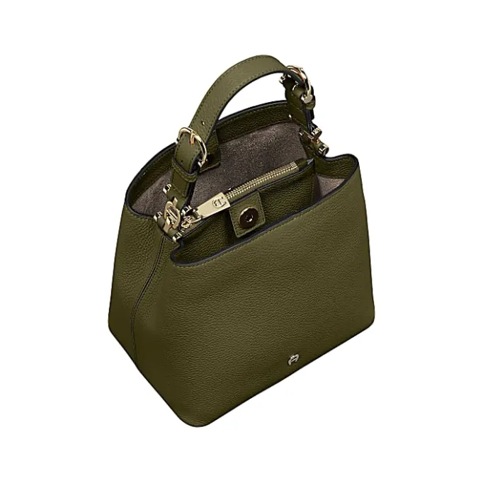 Aigner Bags-Delia hobo bag S dark olive