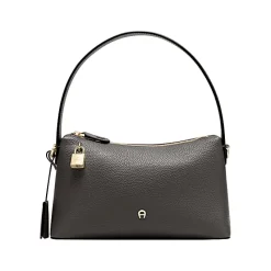 Aigner Bags-Delia hobo bag S night grey