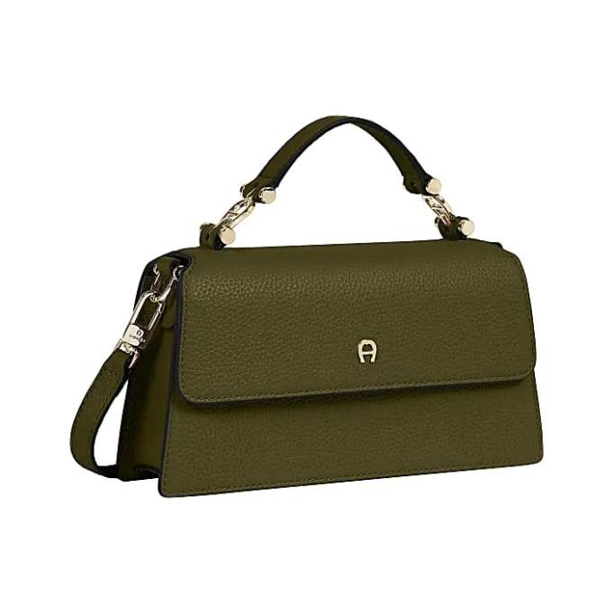 Aigner Bags-Delia shoulder bag S dark olive