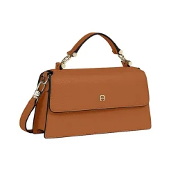 Aigner Bags-Delia shoulder bag S cognac brown