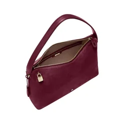 Aigner Bags-Delia Suede hobo bag L burgundy