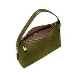 Aigner Bags-Delia Suede hobo bag L dark olive