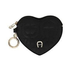 Aigner Leather Accessories-Diadora Heart case black
