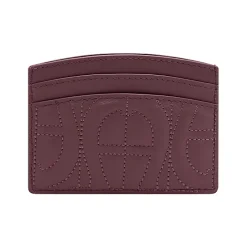 Aigner Wallets-Diadora Logo card case port red