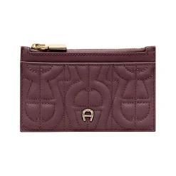 Aigner Wallets-Diadora logo card case port red