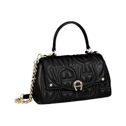 Aigner Bags-Diadora Logo Handbag S black