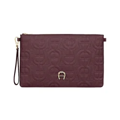 Aigner Leather Accessories-Diadora Pouch M port red