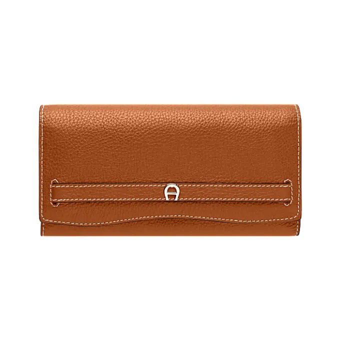 Aigner Wallets-Farah bill and card case cognac brown