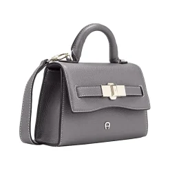 Aigner Bags-Farah handbag XS iron grey