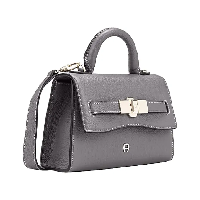 Aigner Bags-Farah handbag XS iron grey