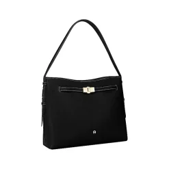 Aigner Bags-FARAH Hobo bag M black