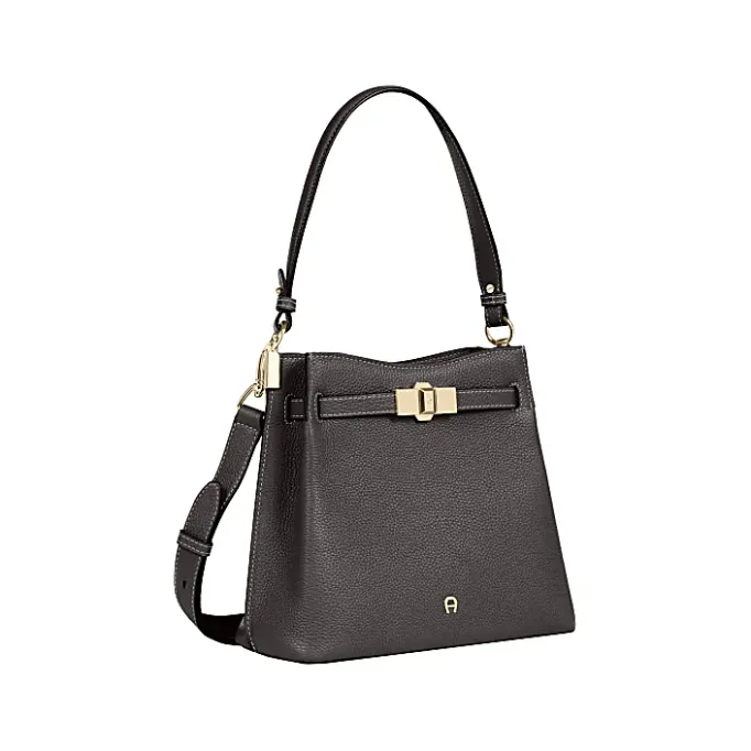 Aigner Bags-Farah hobo bag M acacia brown
