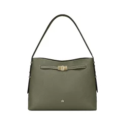 Aigner Bags-FARAH Hobo bag M moss green