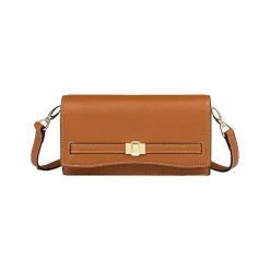 Aigner Leather Accessories-Farah Wallet on Strap cognac brown