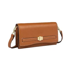 Aigner Leather Accessories-Farah Wallet on Strap cognac brown