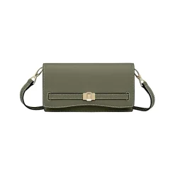 Aigner Leather Accessories-Farah Wallet on Strap moss green