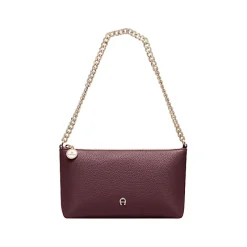 Aigner Leather Accessories-Fashion bag with chain port red
