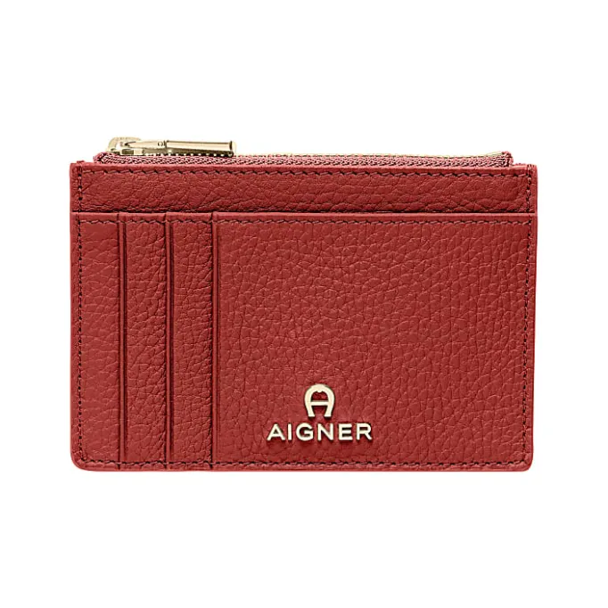 Aigner Wallets-Fashion Card Case burnt red