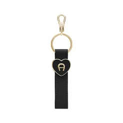 Aigner Keychains & Key Cases-FASHION key pendant Heart black