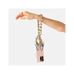 Aigner Leather Accessories-FASHION shoulder strap with scarf Porcelain Blue