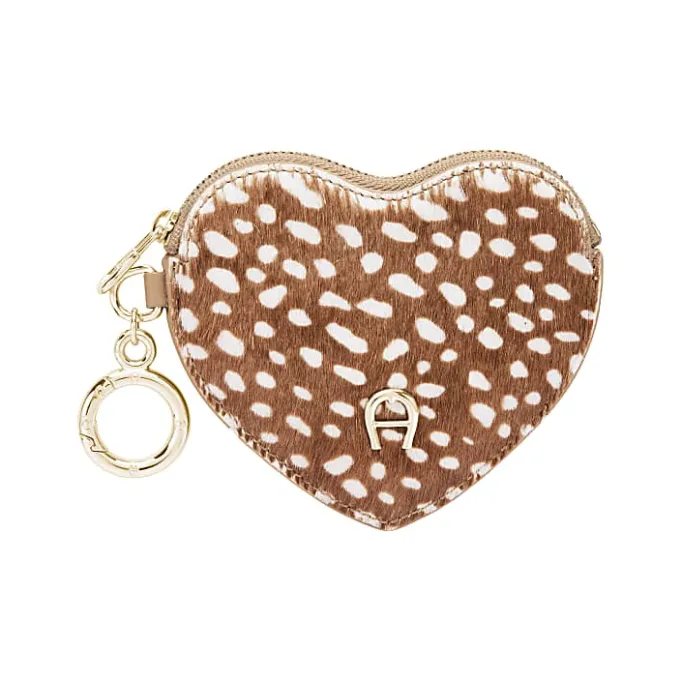 Aigner Leather Accessories-Heart Etui PUTINA Oat Beige