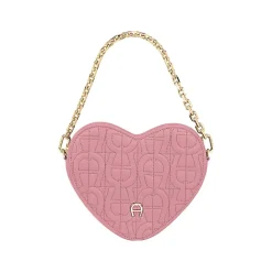Aigner Bags-Heart Pouch Morning Rose