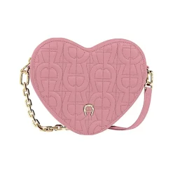 Aigner Bags-Heart Pouch Morning Rose