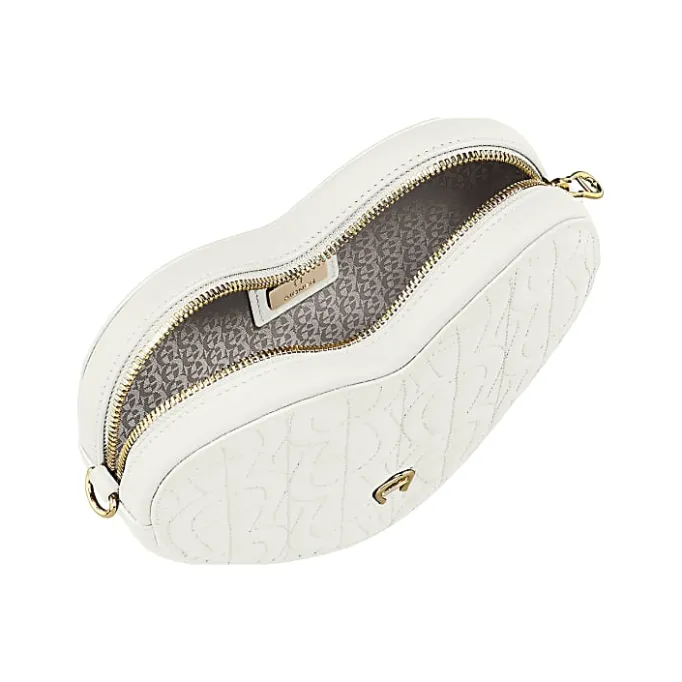 Aigner Bags-Heart Pouch cotton white