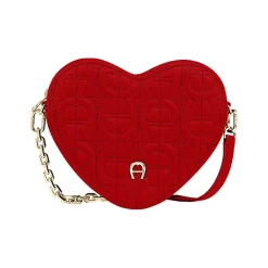 Aigner Bags-Heart Pouch lipstick red