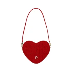 Aigner Bags-Heart Pouch lipstick red
