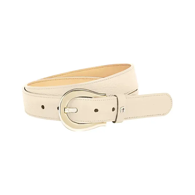 Aigner Belts-Ivy Belt 3 cm macadamia white