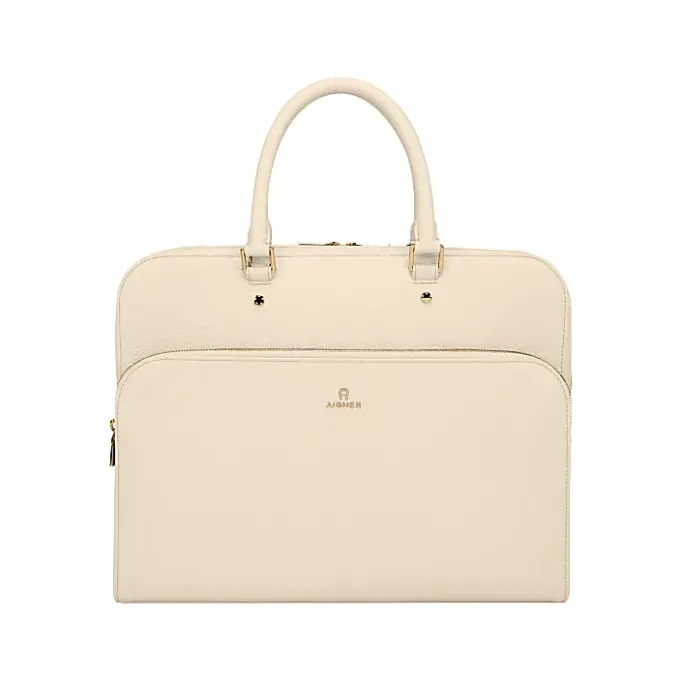 Aigner Bags-Ivy Business Bag L macadamia white