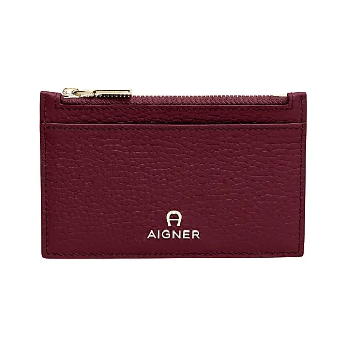 Aigner Wallets-Ivy Cardholder burgundy