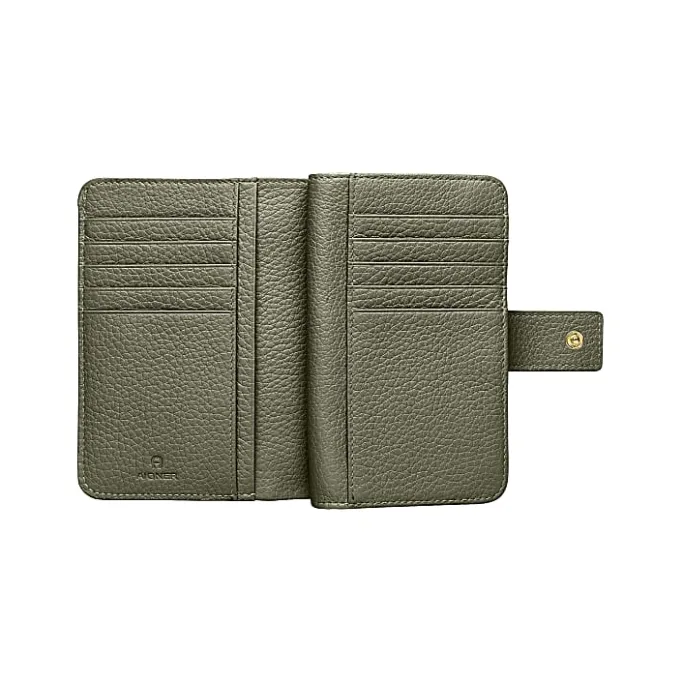 Aigner Wallets-IVY COMBINATION WALLET moss green