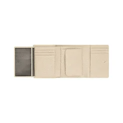 Aigner Wallets-IVY combination wallet macadamia white