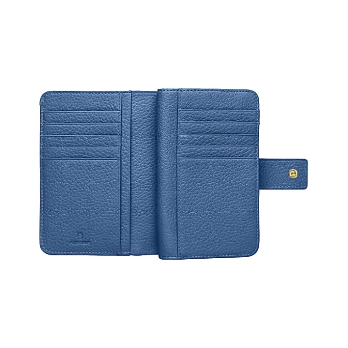 Aigner Wallets-IVY COMBINATION WALLET Porcelain Blue
