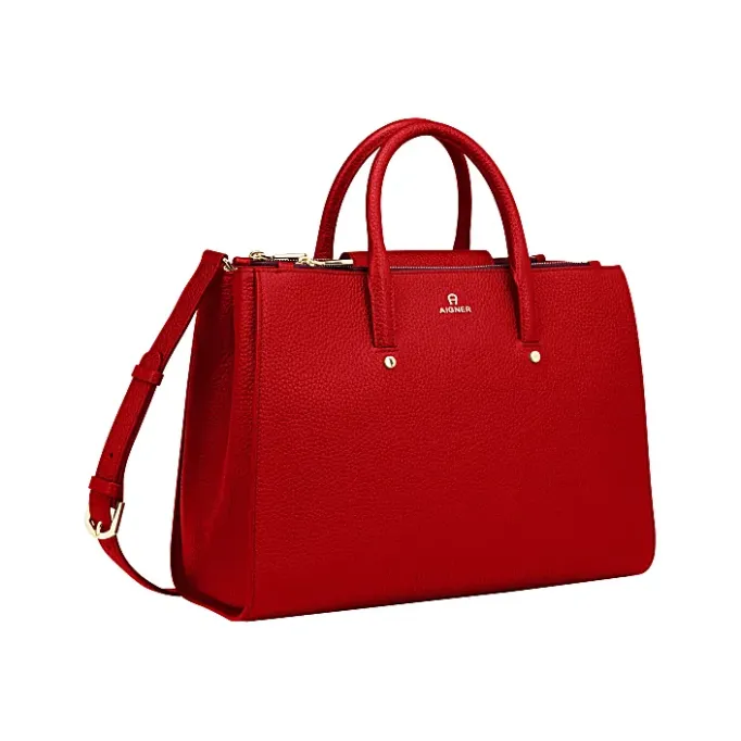 Aigner Bags-Ivy handbag L lipstick red