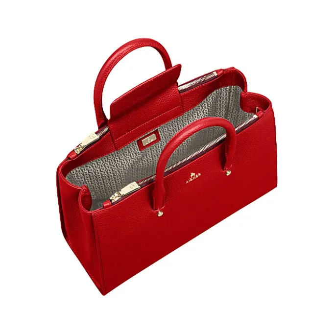 Aigner Bags-Ivy handbag L lipstick red