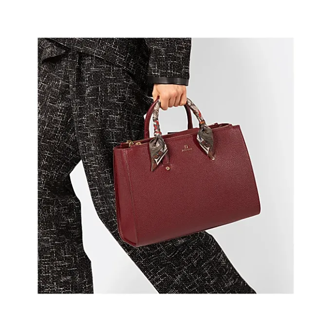 Aigner Bags-Ivy handbag L lipstick red
