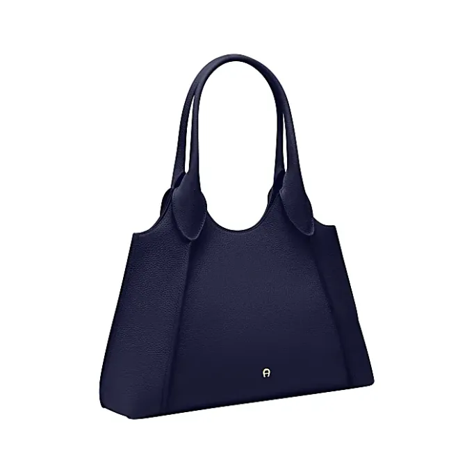 Aigner Bags-Kayla hobo bag L cosmic blue
