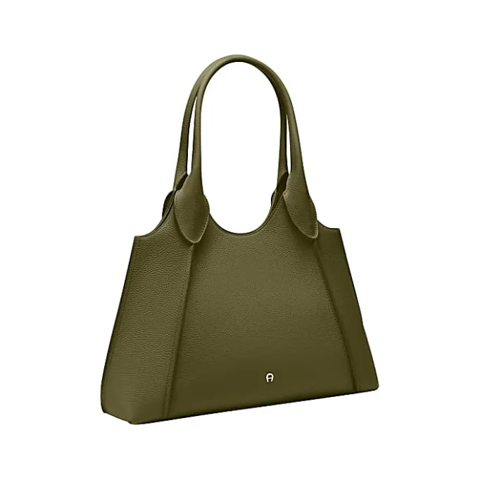 Aigner Bags-Kayla hobo bag L dark olive