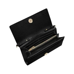 Aigner Leather Accessories-Kayla Wallet on Strap black