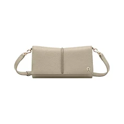 Aigner Leather Accessories-Kayla Wallet on Strap alpaca beige