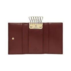 Aigner Keychains & Key Cases-KEY CASE antic red